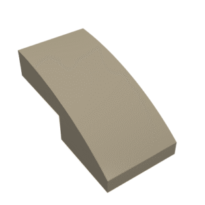 11477 - Slope, Curved 2 x 1 x 2/3