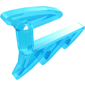 11601 - Minifigure, Weapon Blade with Bar Handle and Spikes