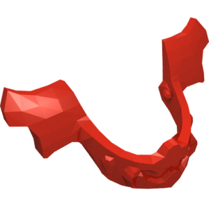 11691 - Minifigure, Visor Chin Guard Elaborate