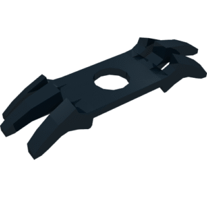 12618 - Minifigure Armor Shoulder Pads with Spikes