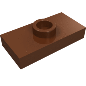 15573 - Plate, Modified 1 x 2 with 1 Stud with Groove and Bottom Stud Holder (Jumper)