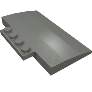 15625 - Slope, Curved 5 x 8 x 2/3 with 4 Studs
