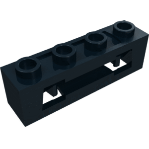 16968 - Projectile Launcher, 1 x 4 with Inside Clips (Disk Shooter)