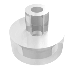 20482 - Tile, Round 1 x 1 with Bar and Pin Holder