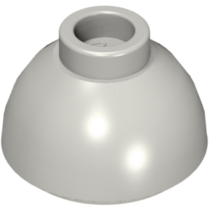 20952 - Brick, Round 1 1/2 x 1 1/2 x 2/3 Dome Top
