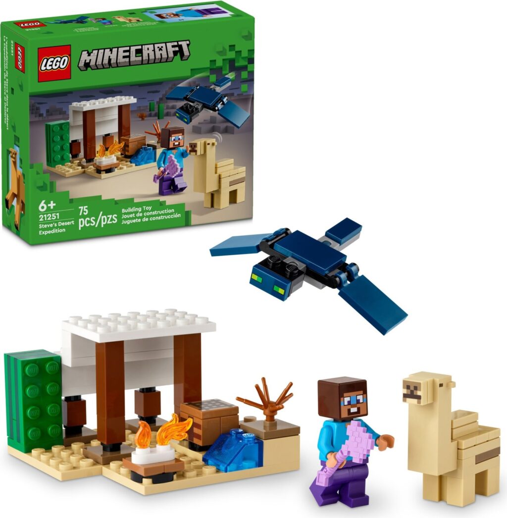 LEGO® Minecraft® Steve's Desert Expedition Set 21251 - Afbeelding 2