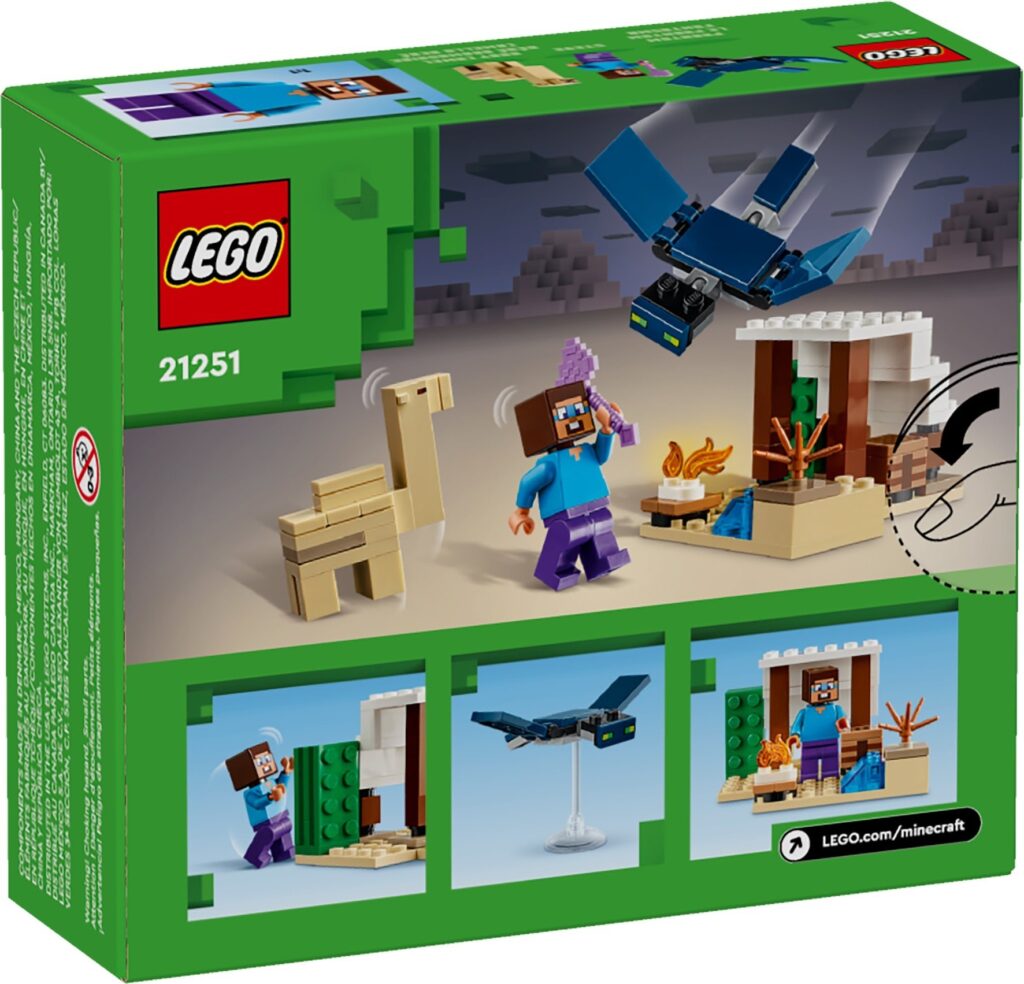 LEGO® Minecraft® Steve's Desert Expedition Set 21251 - Afbeelding 7