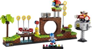 LEGO® Ideas Sonic the Hedgehog™ – Green Hill Zone 21331 Building Kit (1,125 Pieces)