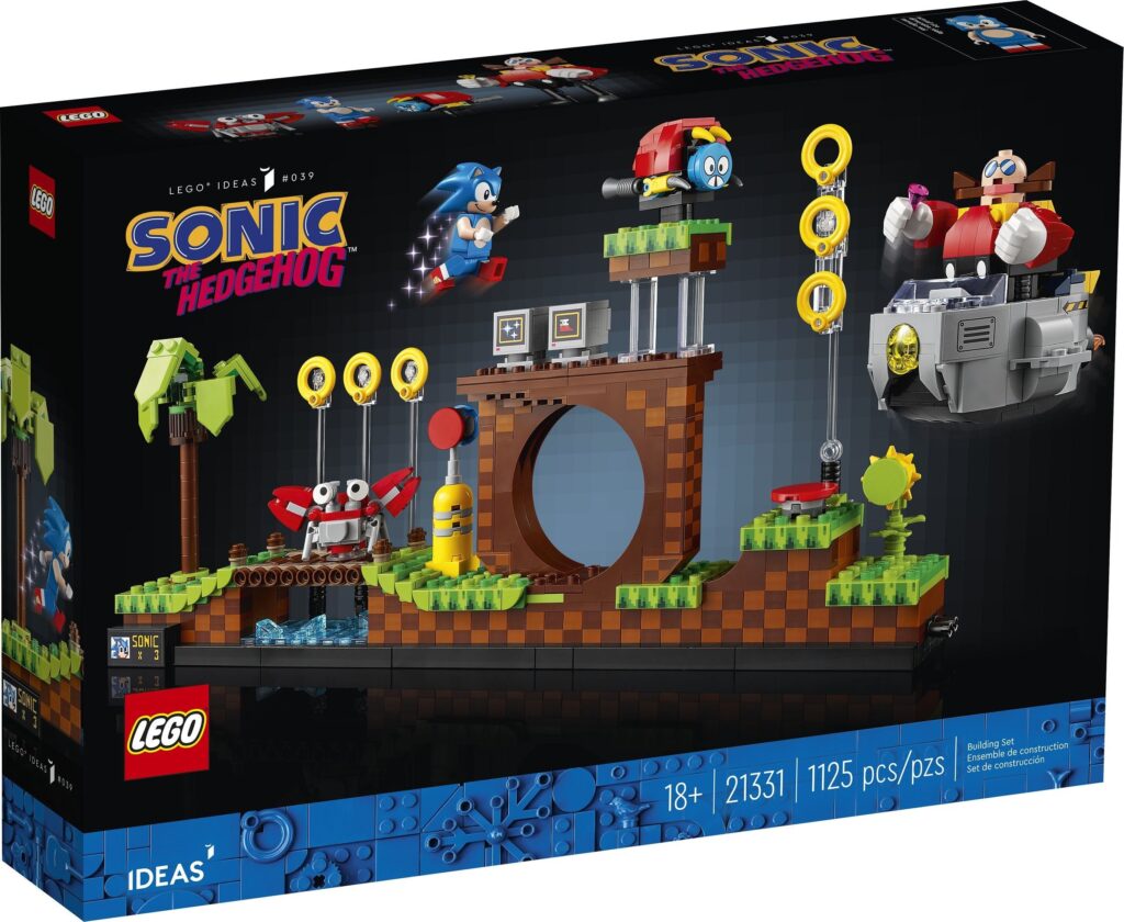 LEGO® Ideas Sonic the Hedgehog™ – Green Hill Zone 21331 Building Kit (1,125 Pieces) - Afbeelding 2