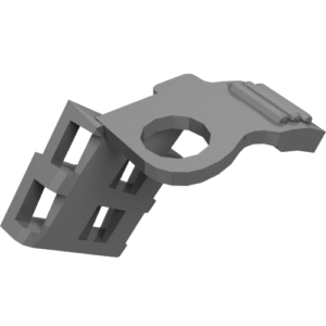 23983 - Minifigure Armor Shoulder Pad with Grille / Fluted Profile and Scabbard for 2 Katanas