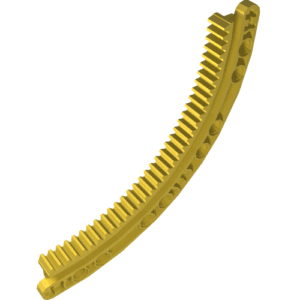 24121 - Technic, Gear Rack 11 x 11 Curved