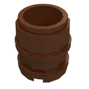 2489 - Container, Barrel 2 x 2 x 2