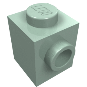 26604 - Brick, Modified 1 x 1 with Studs on 2 Sides, Adjacent
