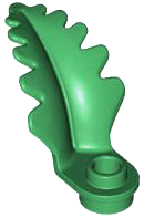 2682 - Plant Plate, Round 1 x 1 with Curved, Upright Leaf