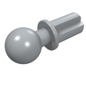 2736 - Technic, Axle  1L with Tow Ball