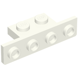 28802 - Bracket 1 x 2 - 1 x 4 with Rounded Corners at the Bottom