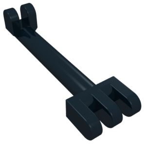 2923 - Hinge Bar 2.5L with 2 and 3 Fingers on Ends (Pantograph Shoe Holder)