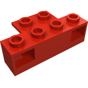 2928 - Electric, Train Light Prism 1 x 4 Holder