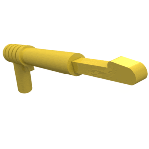 30088 - Minifigure, Weapon Spear Gun with Rounded Trigger and Thin Spear Base