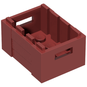 30150 - Container, Crate 3 x 4 x 1 2/3 with Handholds