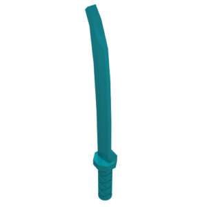 30173 - Minifigure, Weapon Sword, Shamshir / Katana (Octagonal Guard)