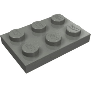 3021 - Plate 2 x 3