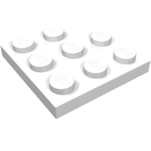 30357 - Plate, Round Corner 3 x 3