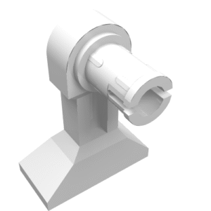 30362 - Leg Mechanical, Droid with Technic Pin