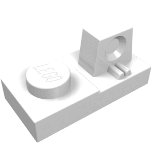 30383 - Hinge Plate 1 x 2 Locking with 1 Finger on Top