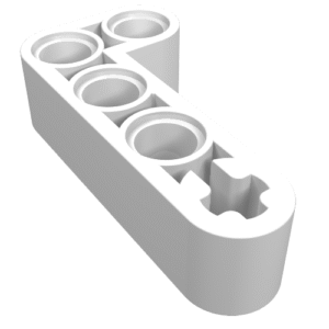 32140 - Technic, Liftarm, Modified Bent Thick L-Shape 2 x 4