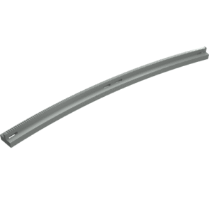 3229b - Train, Track Rail Curved Outside with Slots