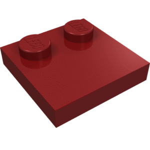 33909 - Tile, Modified 2 x 2 with Studs on Edge
