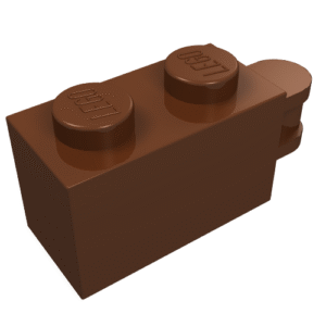 34816 - Brick, Modified 1 x 2 with Bar Handle on End - Bar Flush with Edge
