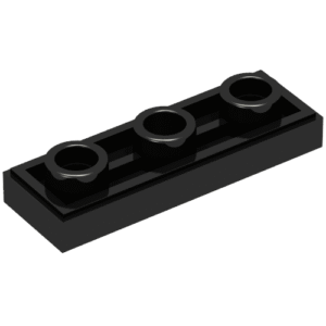 35459 - Tile, Modified 1 x 3 Inverted with Hole