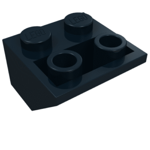 3660 - Slope, Inverted 45 2 x 2 with Flat Bottom Pin