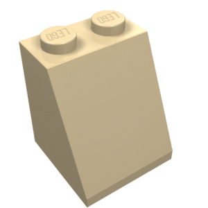 3678b - Slope 65 2 x 2 x 2 with Bottom Tube