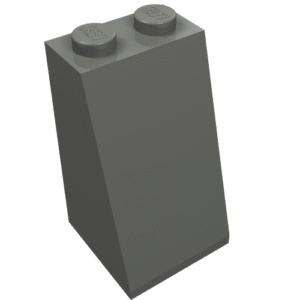 3684c - Slope 75 2 x 2 x 3 - Solid Studs