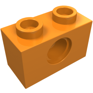 3700 - Technic, Brick 1 x 2 with Hole
