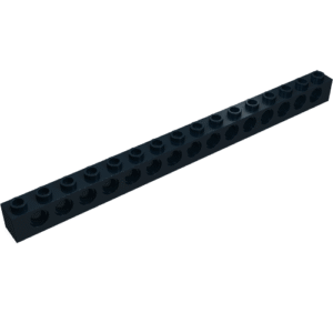 3703 - Technic, Brick 1 x 16 with Holes