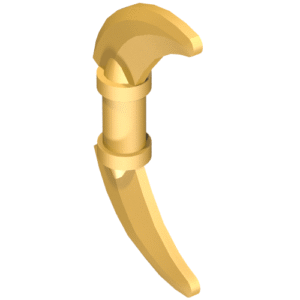 37341e - Minifigure, Weapon Hook with Double Blades