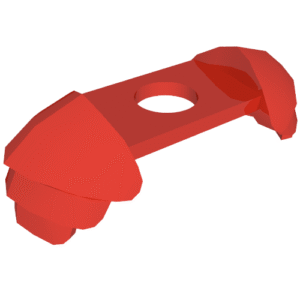 37614 - Minifigure Armor Shoulder Pads Ridged