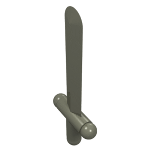 3847 - Minifigure, Weapon Sword, Shortsword