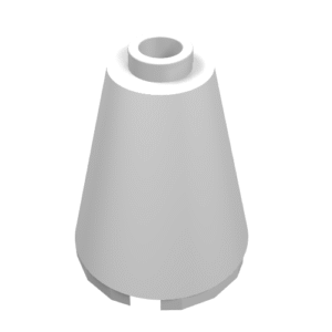 3942c - Cone 2 x 2 x 2 - Open Stud