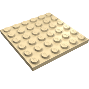 3958 - Plate 6 x 6
