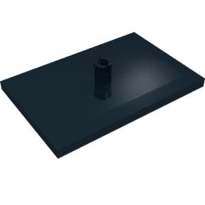 4025 - Train Bogie Plate (Tile, Modified 6 x 4 with 5mm Pin)