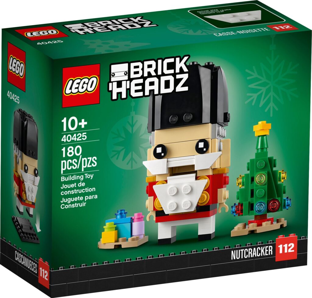 LEGO® BrickHeadz™ Nutcracker 40425 Building Kit (180 Pieces) - Afbeelding 2