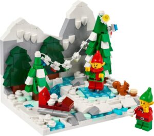 40564-1 - Winter Elves Scene