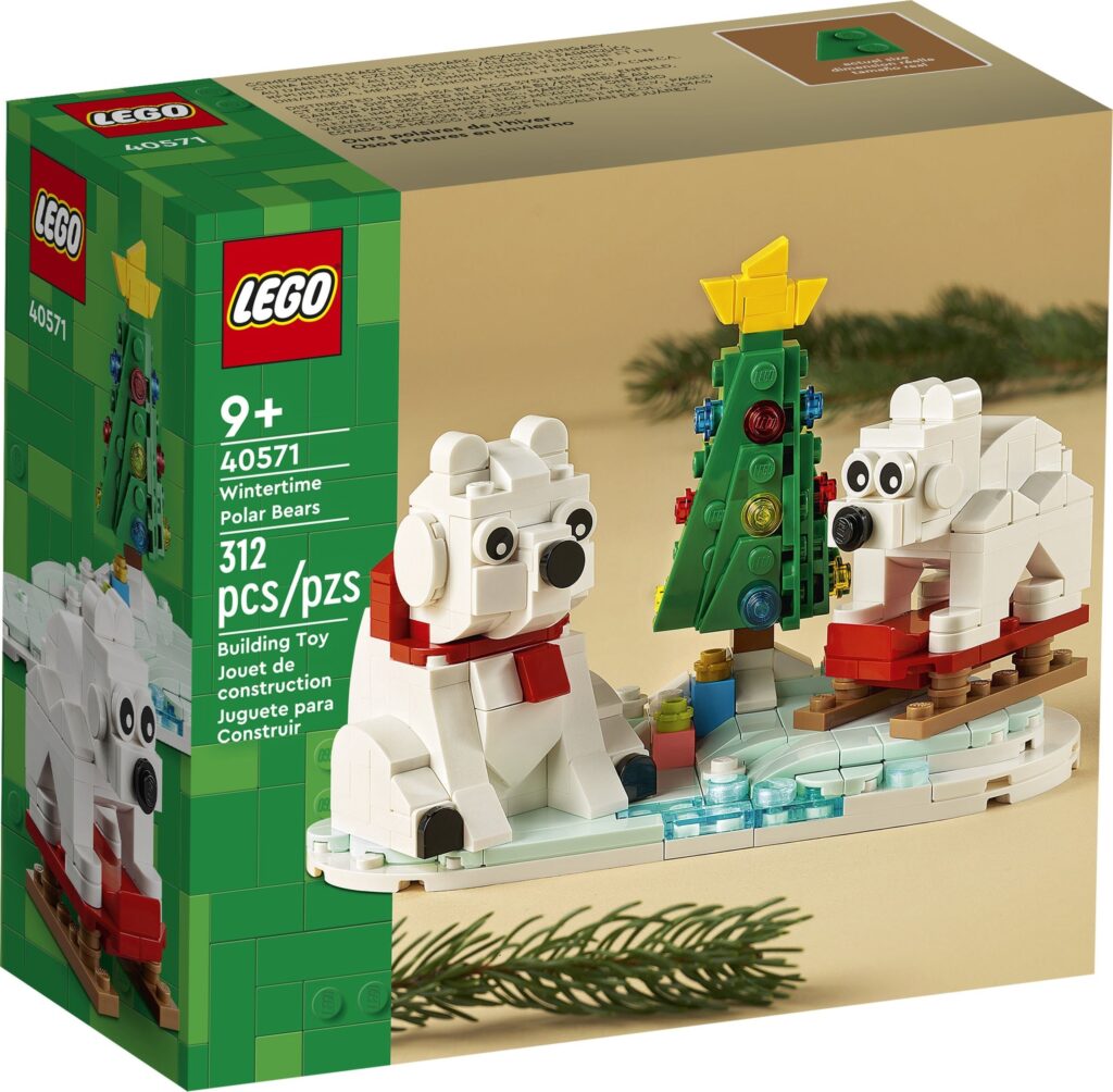 LEGO® Wintertime Polar Bears 40571 Building Kit (312 Pieces) - Afbeelding 2