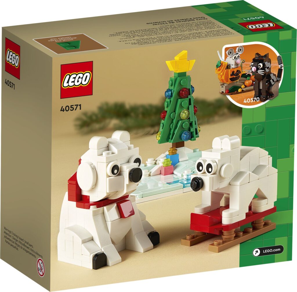 LEGO® Wintertime Polar Bears 40571 Building Kit (312 Pieces) - Afbeelding 3