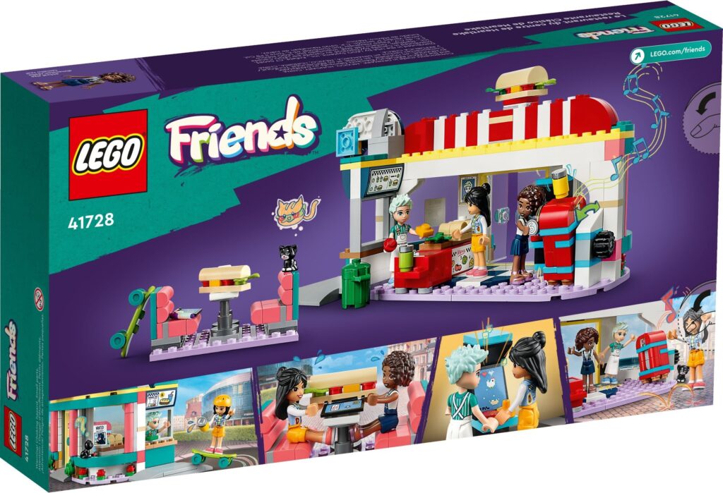 LEGO® Friends Heartlake Downtown Diner 41728 Building Toy Set (346 Pieces) - Afbeelding 9